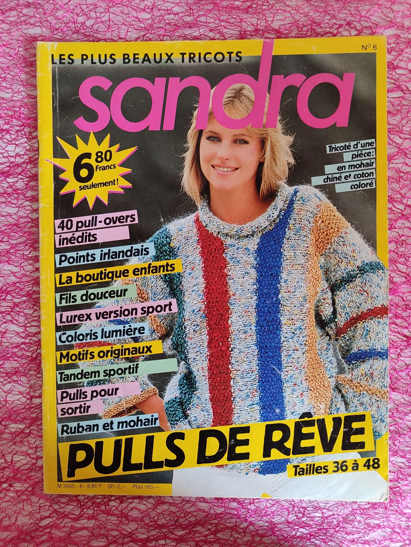 Sandra - Les plus beaux tricots - 2 revistas – photo 2